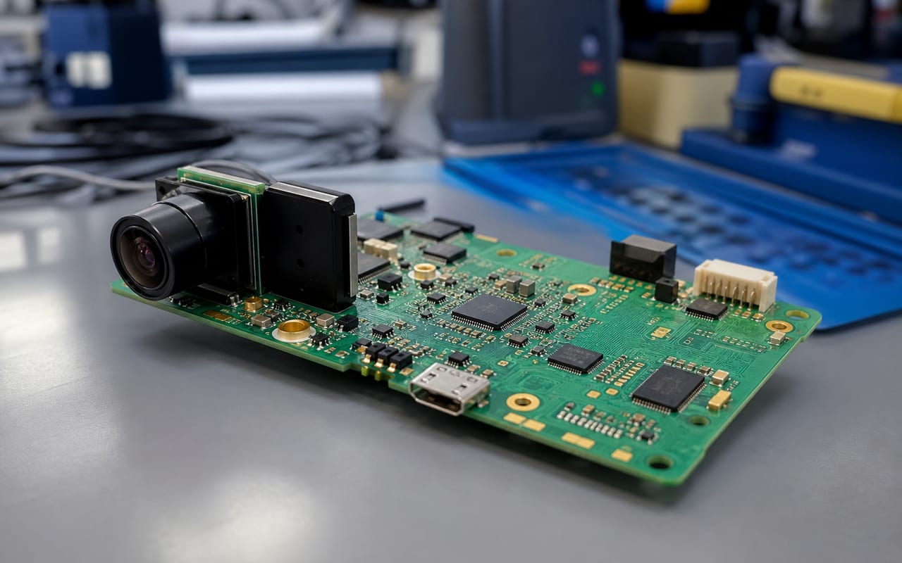 PCB design and firmware development