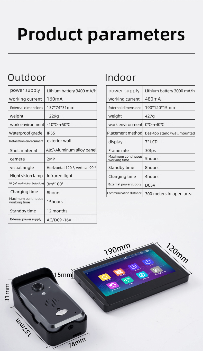 Smart Wireless HD Doorbell System — detail 25