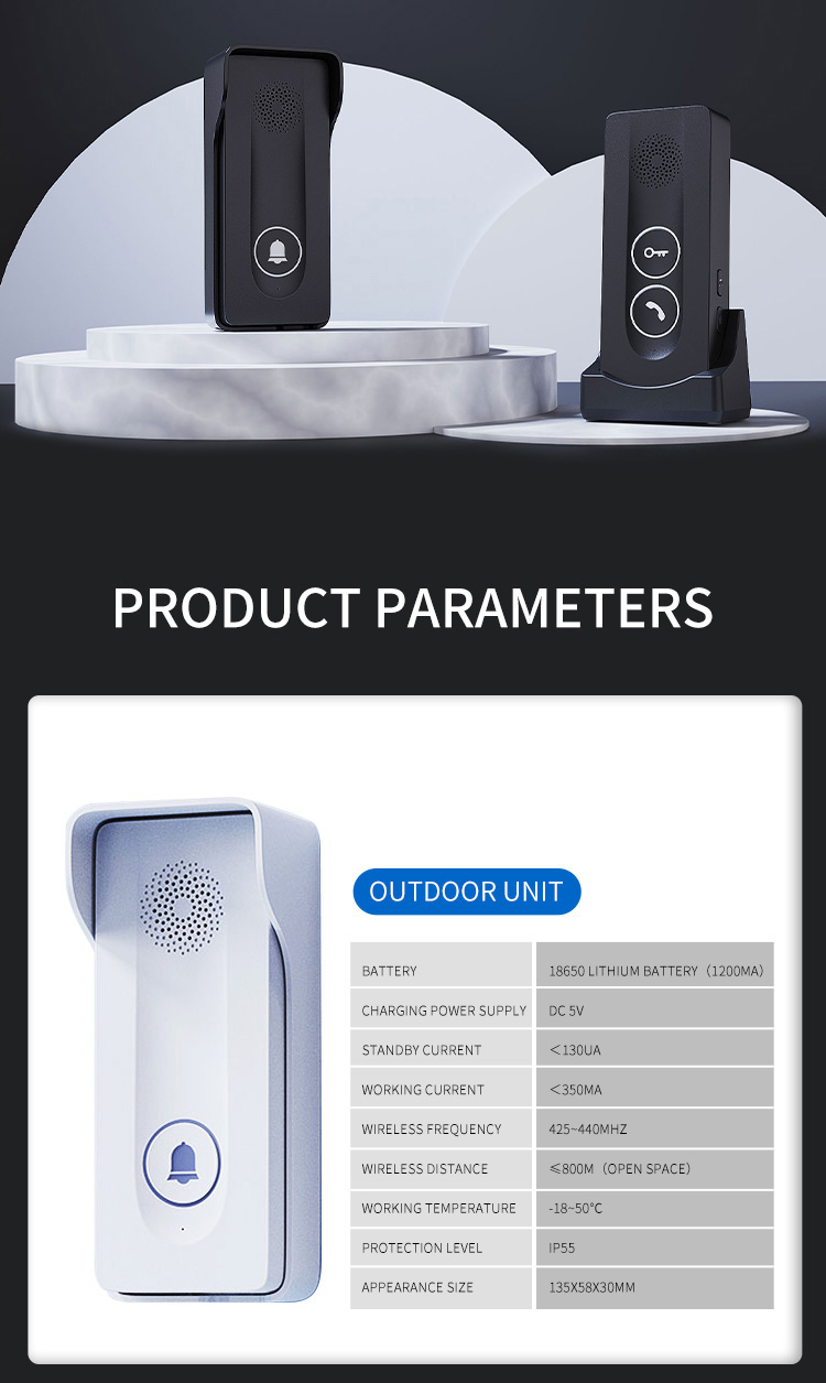 Wireless Intercom Doorbell — detail 17